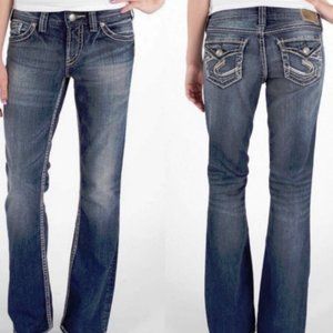 Silver Suki Surplus Boot Cut Jeans